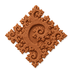 fractal-pattern stylized as claymation
