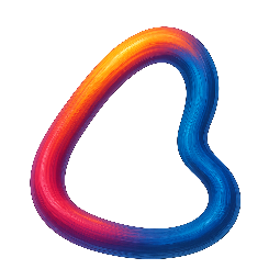 asymmetric-loop stylized as digital
