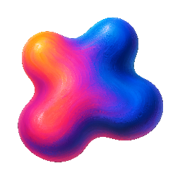 blob-shape stylized as digital