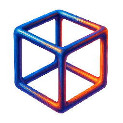 hollow-cube stylized as digital