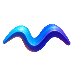 wavy-divider stylized as digital