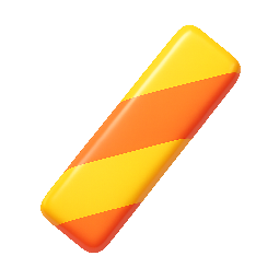 diagonal-stripe stylized as shiny