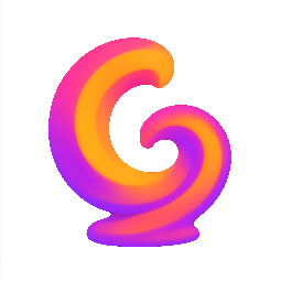 fluid-swirl stylized as shiny