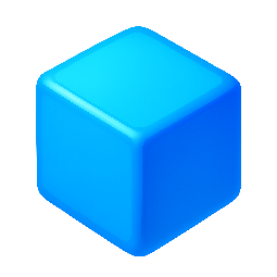 isometric-shape stylized as shiny