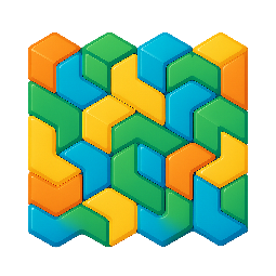 tesselated-pattern stylized as shiny
