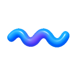 wavy-divider stylized as shiny