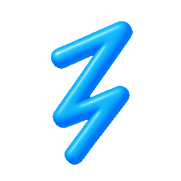 zigzag-line stylized as shiny