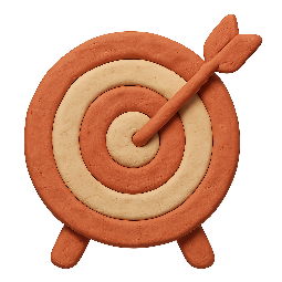 goal-target stylized as claymation