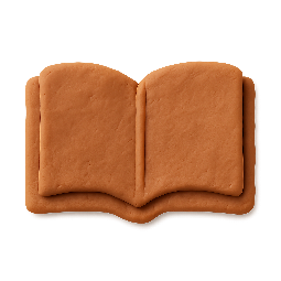 open-book-knowledge stylized as claymation
