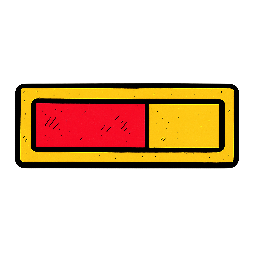 progress-bar stylized as comic