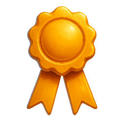 award-ribbon-simple stylized as digital