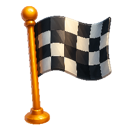 finish-line-flag stylized as digital