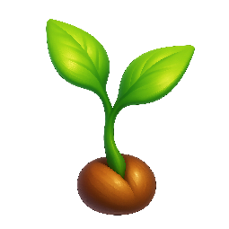 growth-plant stylized as digital