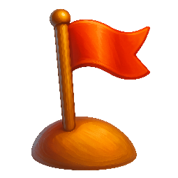 milestone-flag stylized as digital