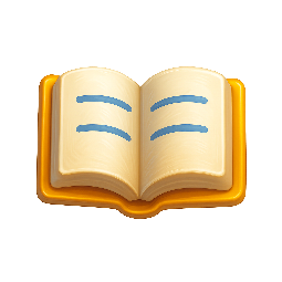 open-book-knowledge stylized as digital