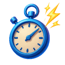 stopwatch-with-spark stylized as digital