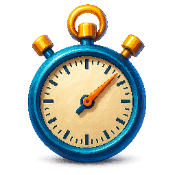 time-stopwatch stylized as digital