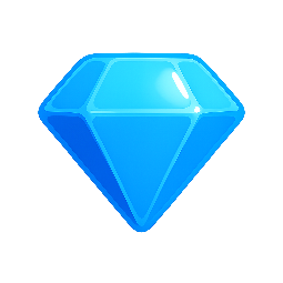 diamond-rank stylized as shiny
