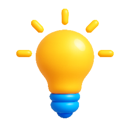 idea-lightbulb stylized as shiny