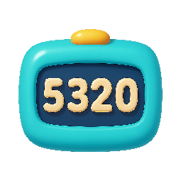 step-counter stylized as shiny