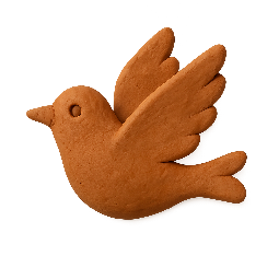 bird-generic stylized as claymation