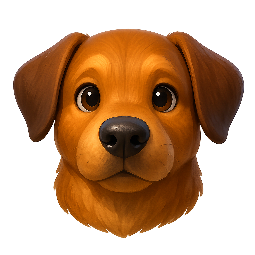 dog-head stylized as digital