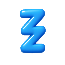 zzz-sleeping stylized as shiny