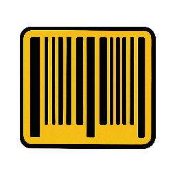 barcode stylized as comic
