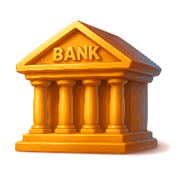 bank-building stylized as digital