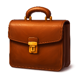 briefcase stylized as digital