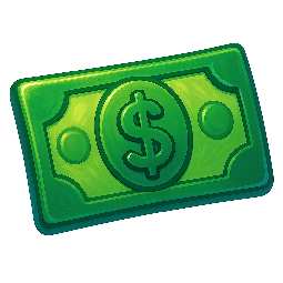 dollar-bill stylized as digital