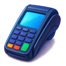 pos-device stylized as digital