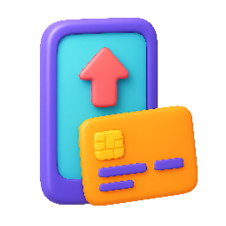 online-payment-icon stylized as shiny