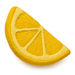 lemon stylized as claymation