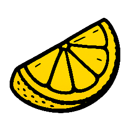 lemon stylized as comic