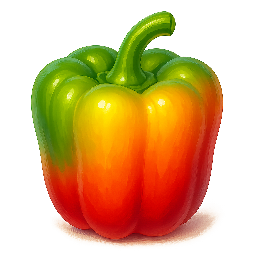 bell-pepper stylized as digital