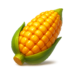 corn stylized as digital