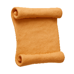 scroll stylized as claymation