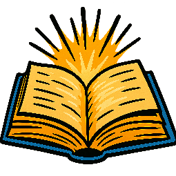 book-of-knowledge stylized as comic