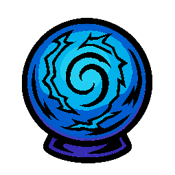 magic-orb stylized as comic