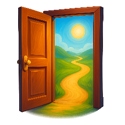 open-doorway stylized as digital