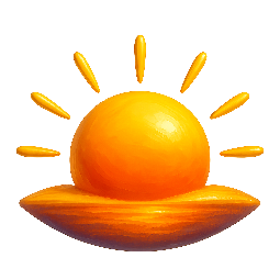 rising-sun stylized as digital