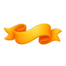 banner stylized as shiny