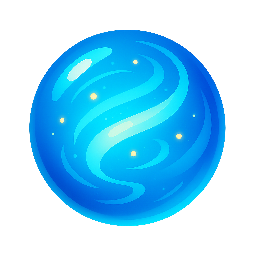 magic-orb stylized as shiny