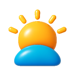 rising-sun stylized as shiny