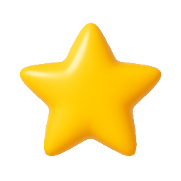 star stylized as shiny