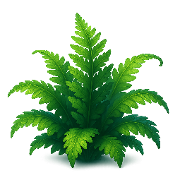 fern stylized as digital