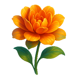 flower stylized as digital