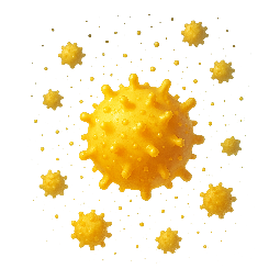 pollen-dust stylized as digital