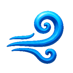 wind-swirl stylized as digital
